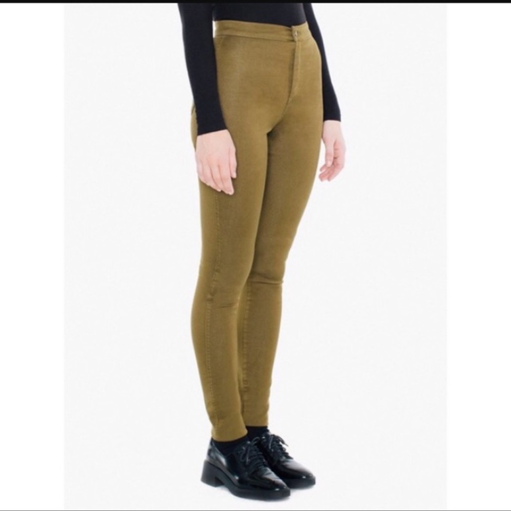 American Apparel “The Easy Jean” High Waist Jeans